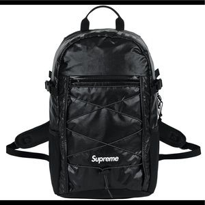 NWT Supreme Black Backpack FW17